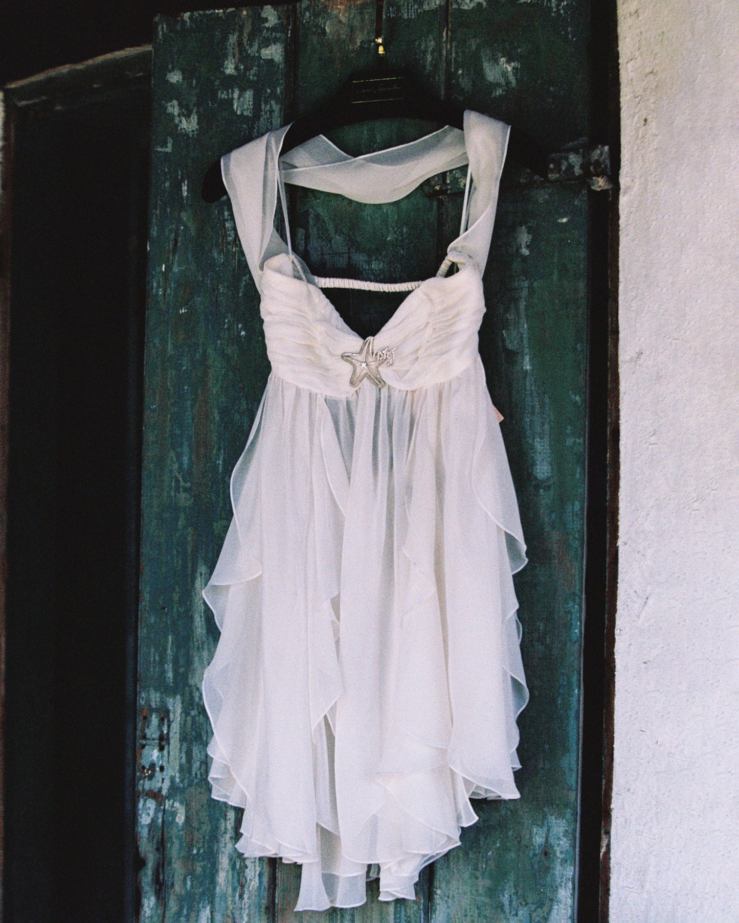 Nana Jacqueline Arabella Dress: White Mini Dress for Bridal Shower White