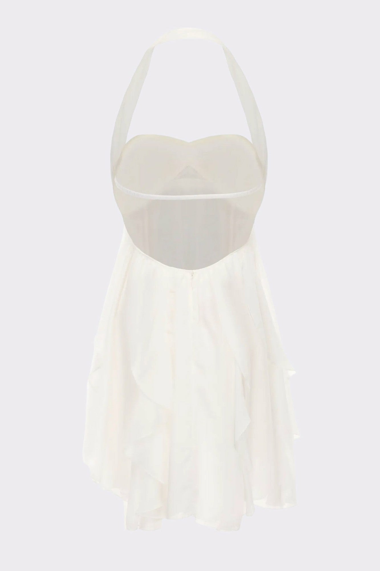 Nana Jacqueline Arabella Dress: White Mini Dress for Bridal Shower White