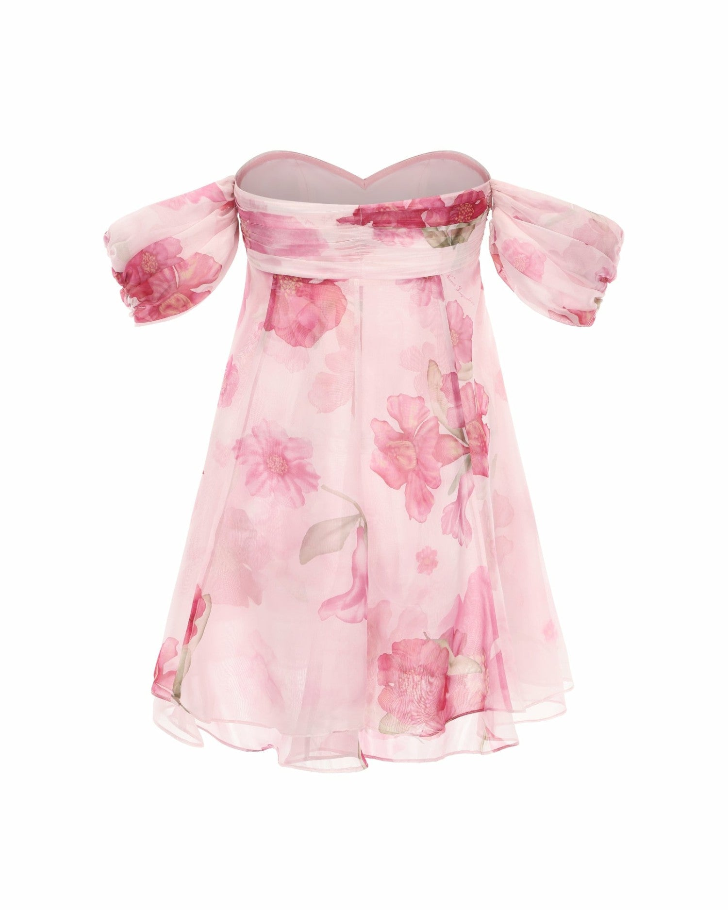 Nana Jacqueline Lilly Dress: Pink Mini Dress for Garden Party Pink