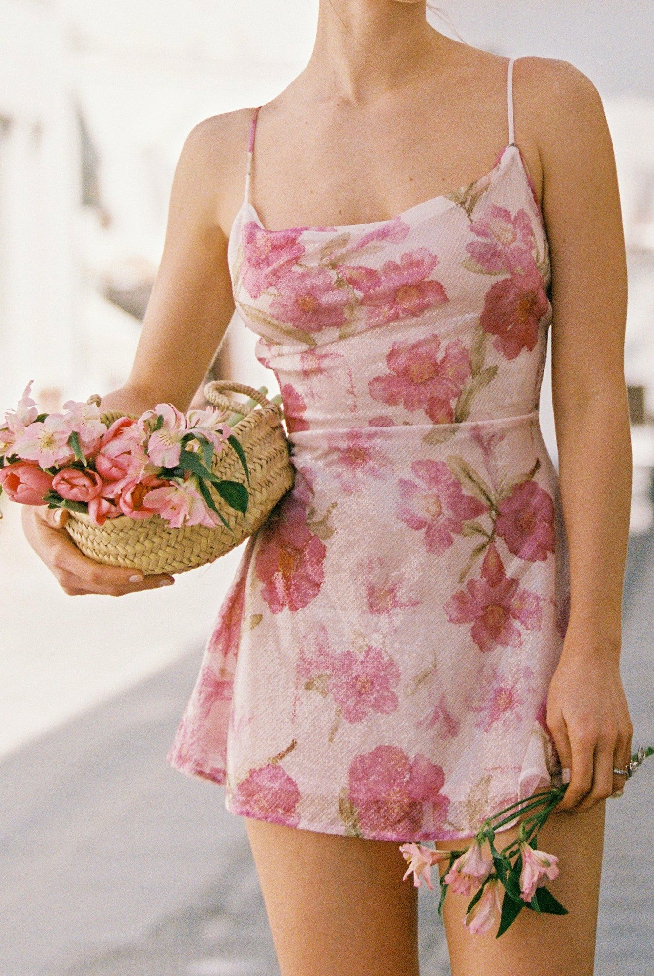 Nana Jacqueline Aria Dress: Pink Mini Dress for Birthday Celebration Pink