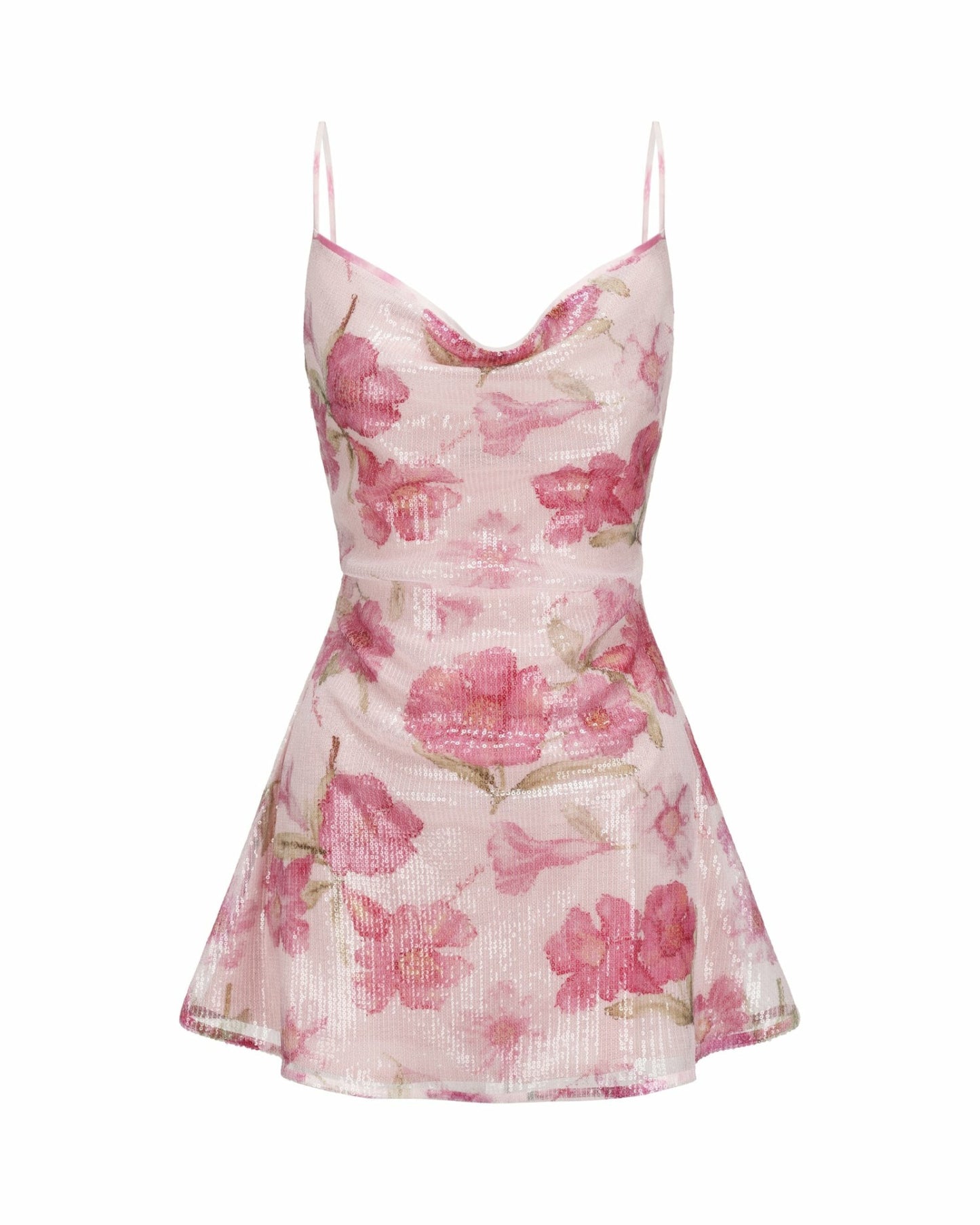 Nana Jacqueline Aria Dress: Pink Mini Dress for Birthday Celebration Pink