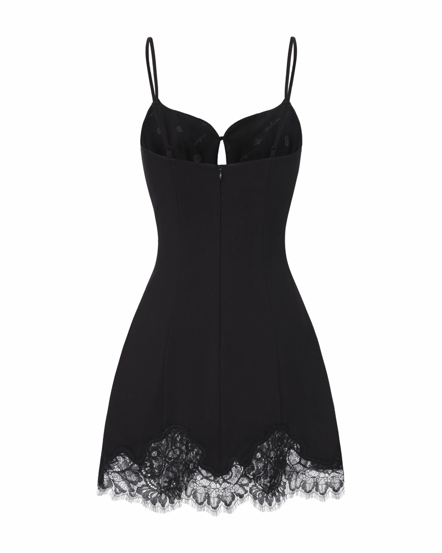 Nana Jacqueline Emira Dress: Black Mini Dress for Cocktail Party Black