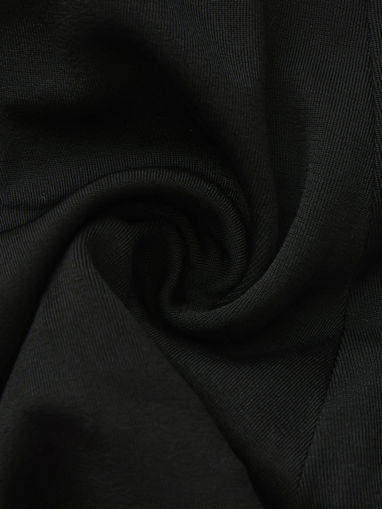 Nana Jacqueline Alessandra Deep V Crystal Black Mini Dress Black