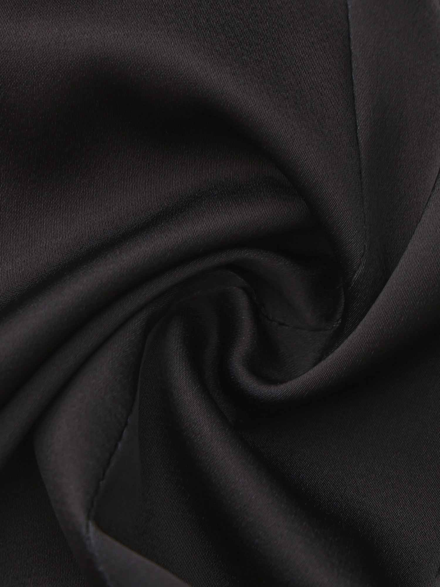 Nana Jacqueline Alira Puff Sleeve Ruched Black Dress Black