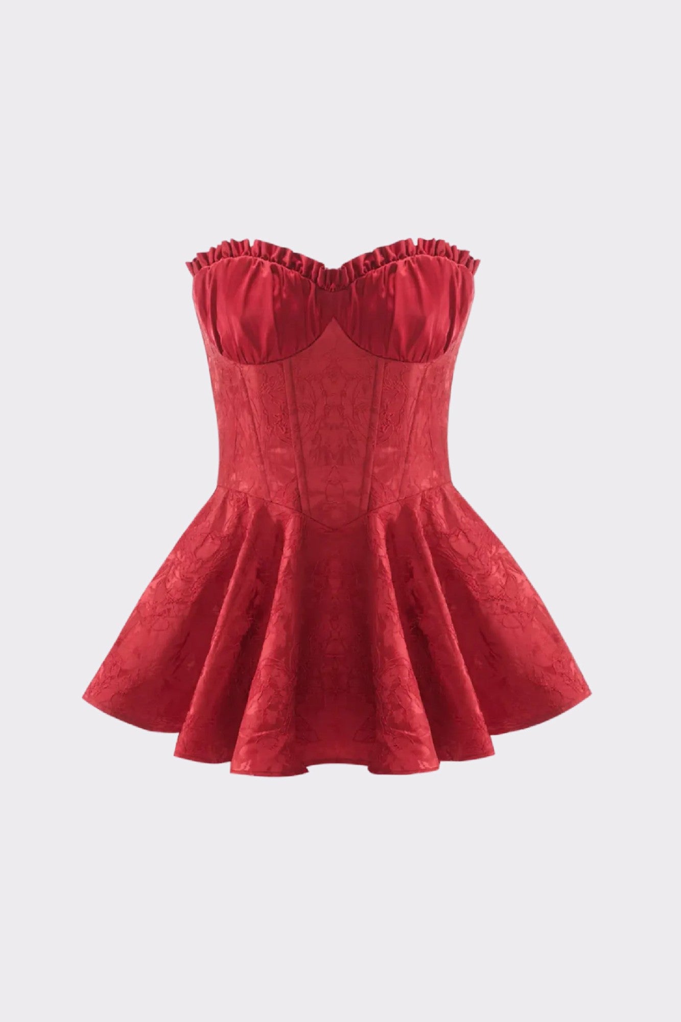 Nana Jacqueline Airina Dress: Red Mini Dress for Birthday Celebration Red