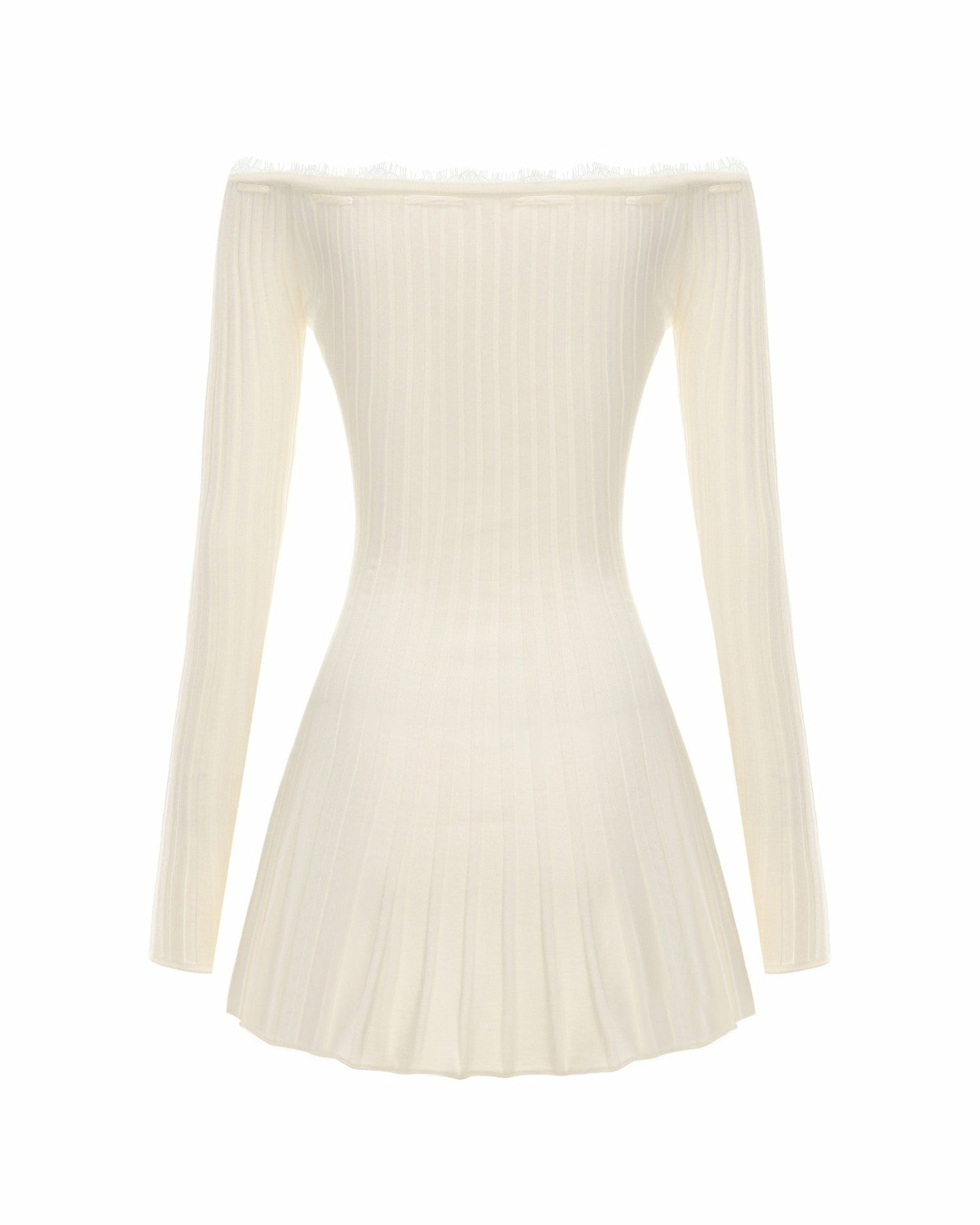 Nana Jacqueline Jenna Dress: White Mini Dress for Bridal Shower White