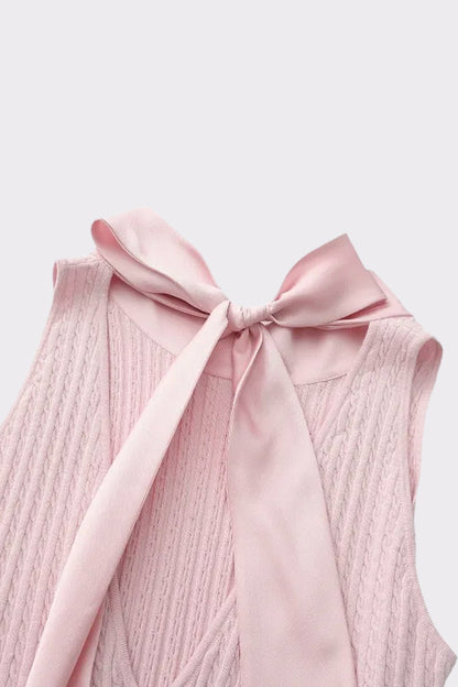 Nana Jacqueline Carrie Dress: Pink Mini Dress for Birthday Celebration Pink