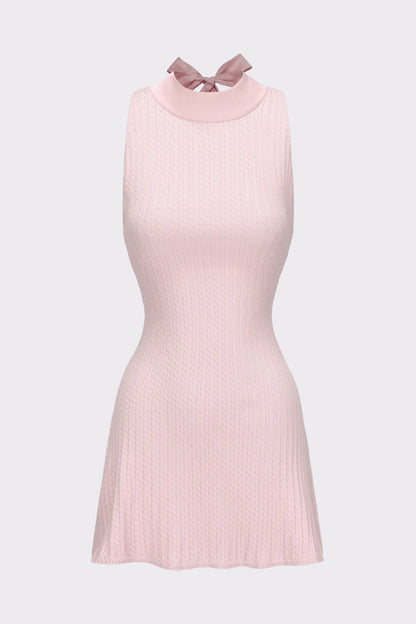 Nana Jacqueline Carrie Dress: Pink Mini Dress for Birthday Celebration Pink
