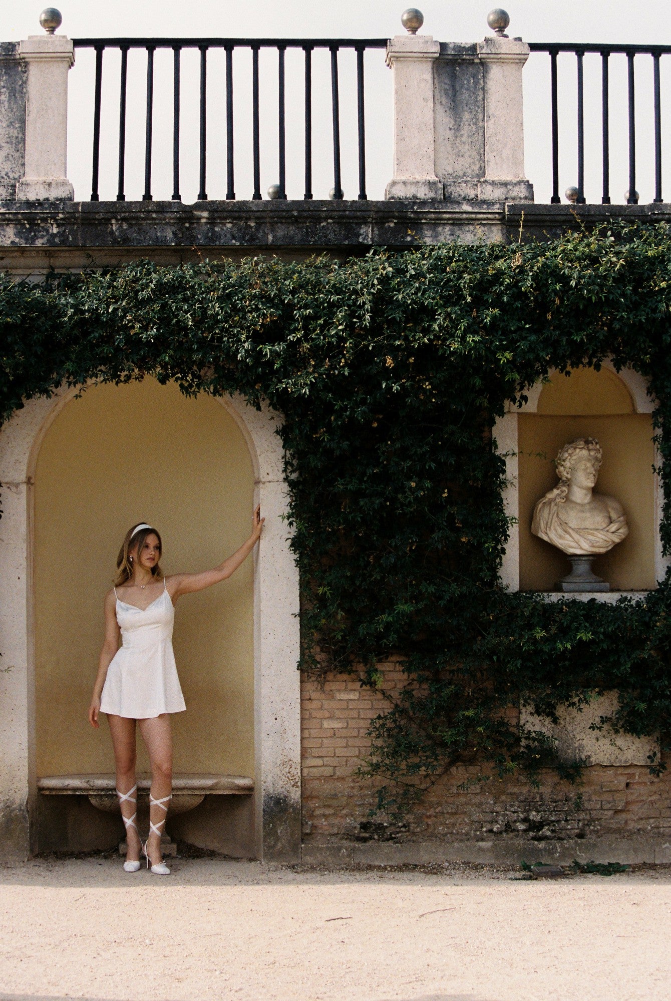 Nana Jacqueline Julisa Dress: White Mini Dress for Bridal Shower White