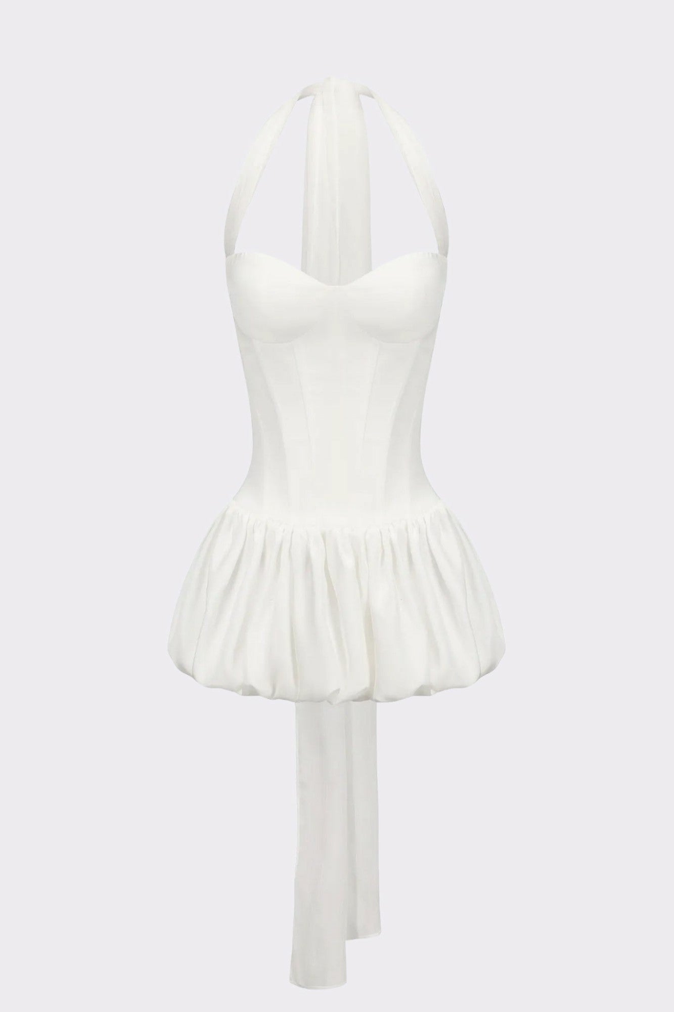 Nana Jacqueline White Mini Dress for Wedding After-Parties White