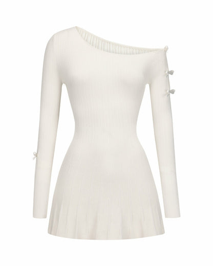 Nana Jacqueline Zara Dress: White Mini Dress for Bridal Shower White
