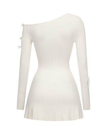 Nana Jacqueline Zara Dress: White Mini Dress for Bridal Shower White