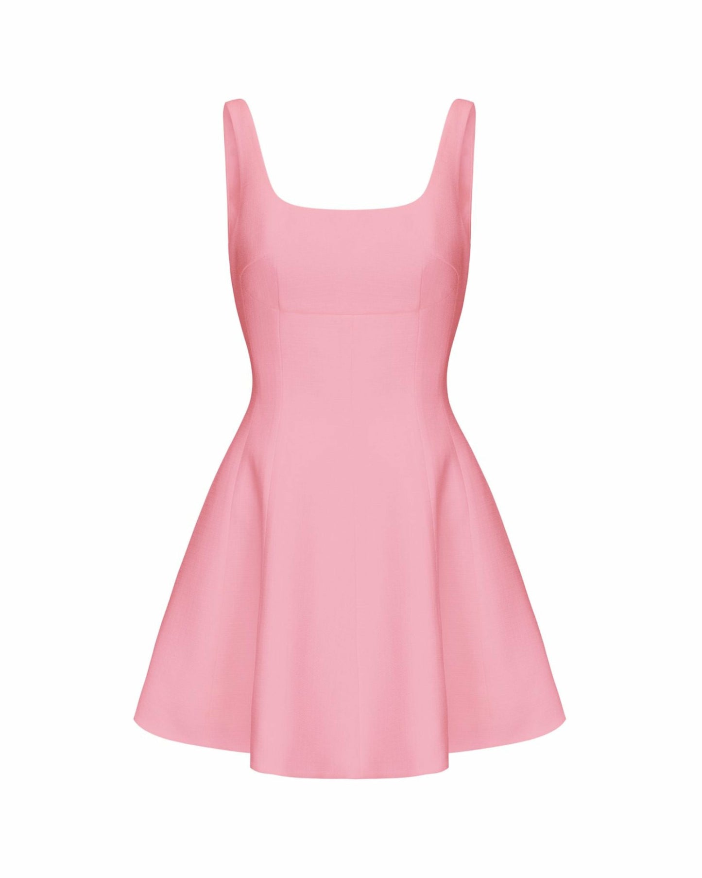 Nana Jacqueline Marianne Dress: Pink Mini Dress for Birthday Party Pink