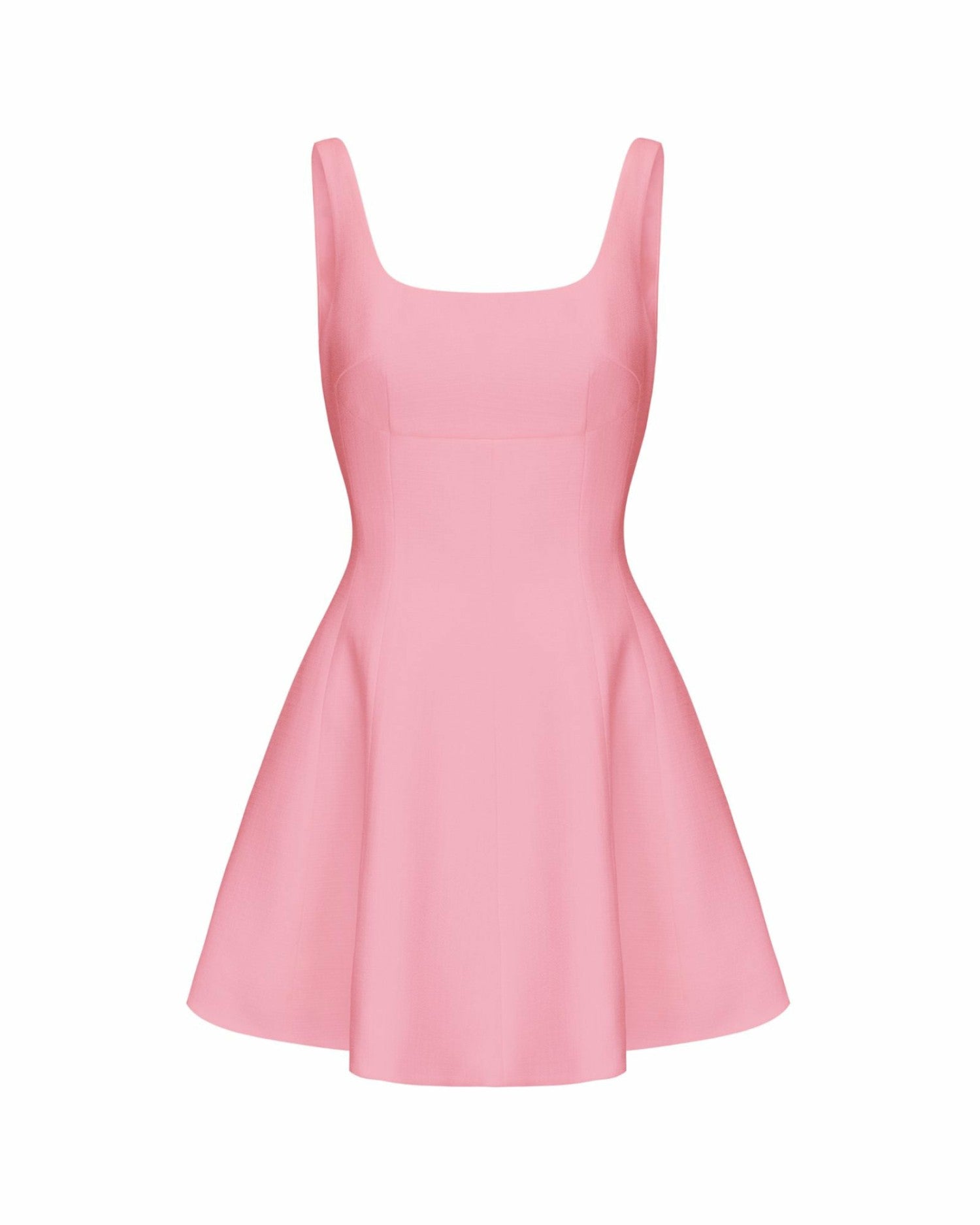 Nana Jacqueline Marianne Dress: Pink Mini Dress for Birthday Party Pink