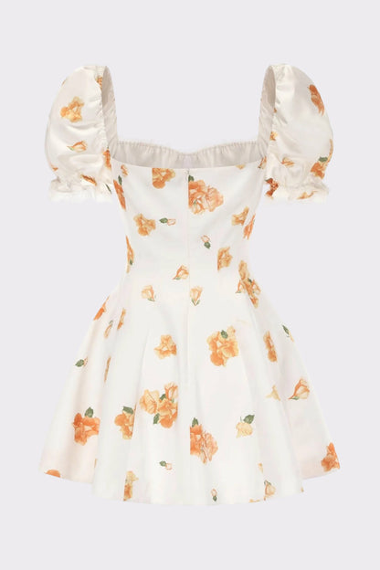 Nana Jacqueline Theodora Dress: Floral Mini Dress for Garden Party Floral