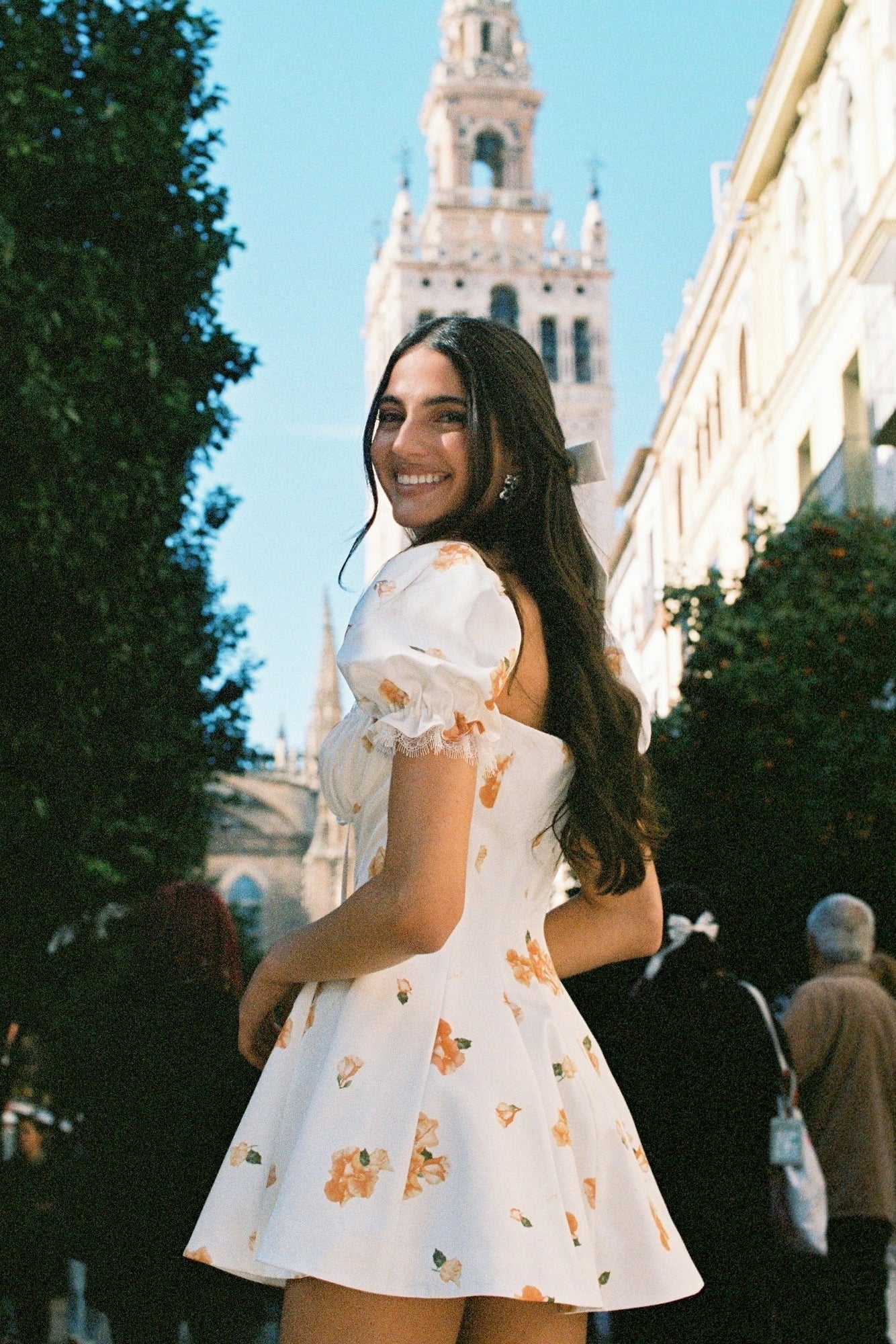 Nana Jacqueline Theodora Dress: Floral Mini Dress for Garden Party Floral