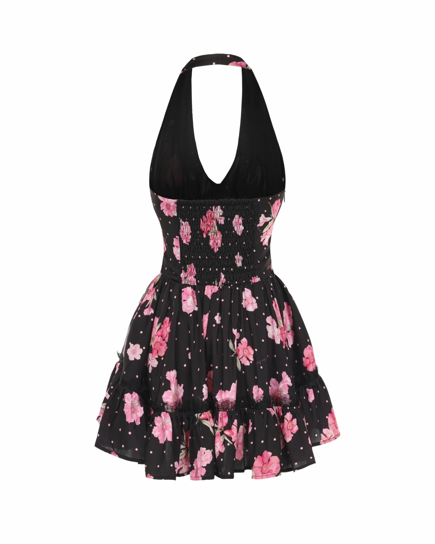Nana Jacqueline Rosaline Dress: Black Mini Dress for Date Night Black