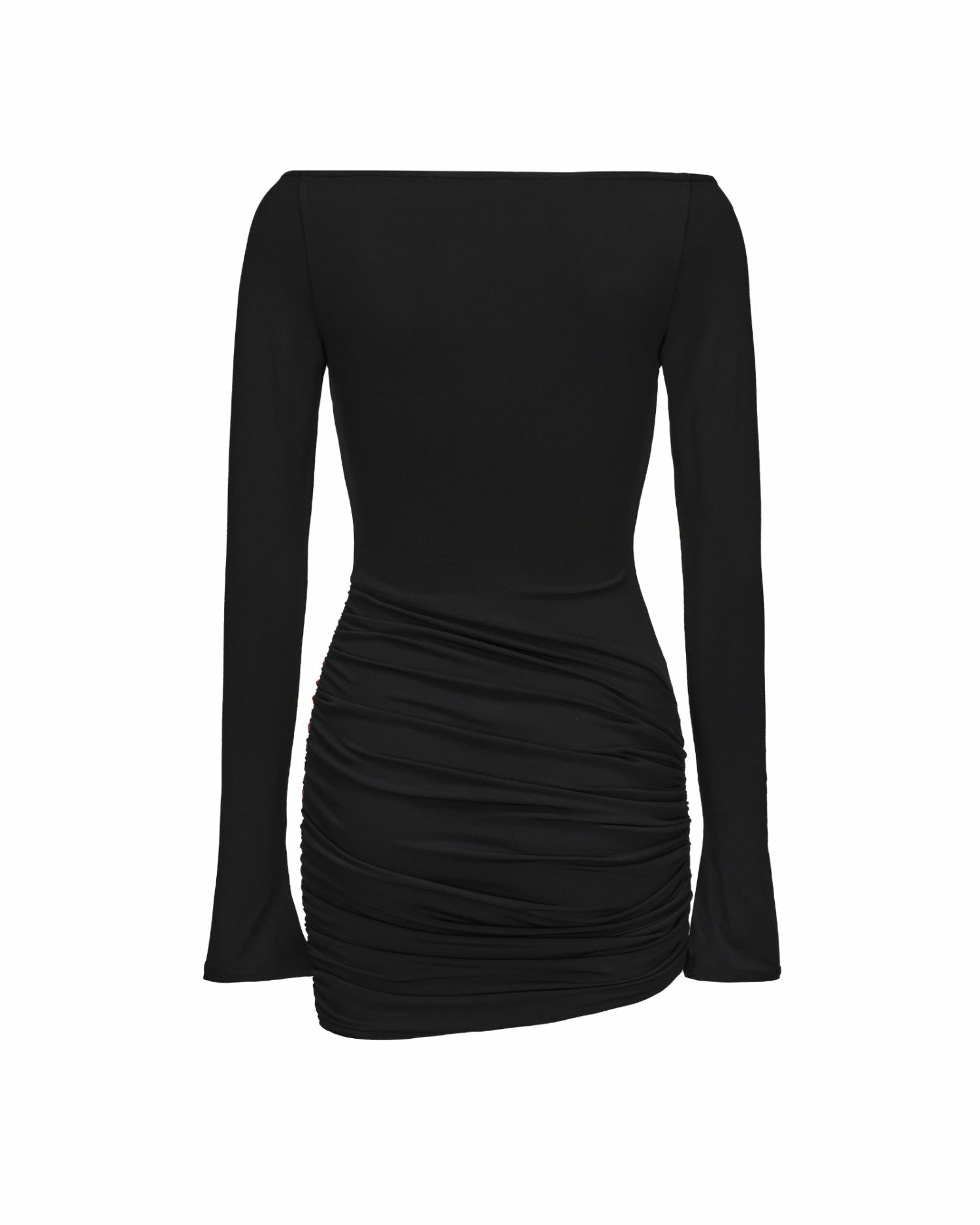 Nana Jacqueline Edith Dress: Black Mini Dress for Date Night Black