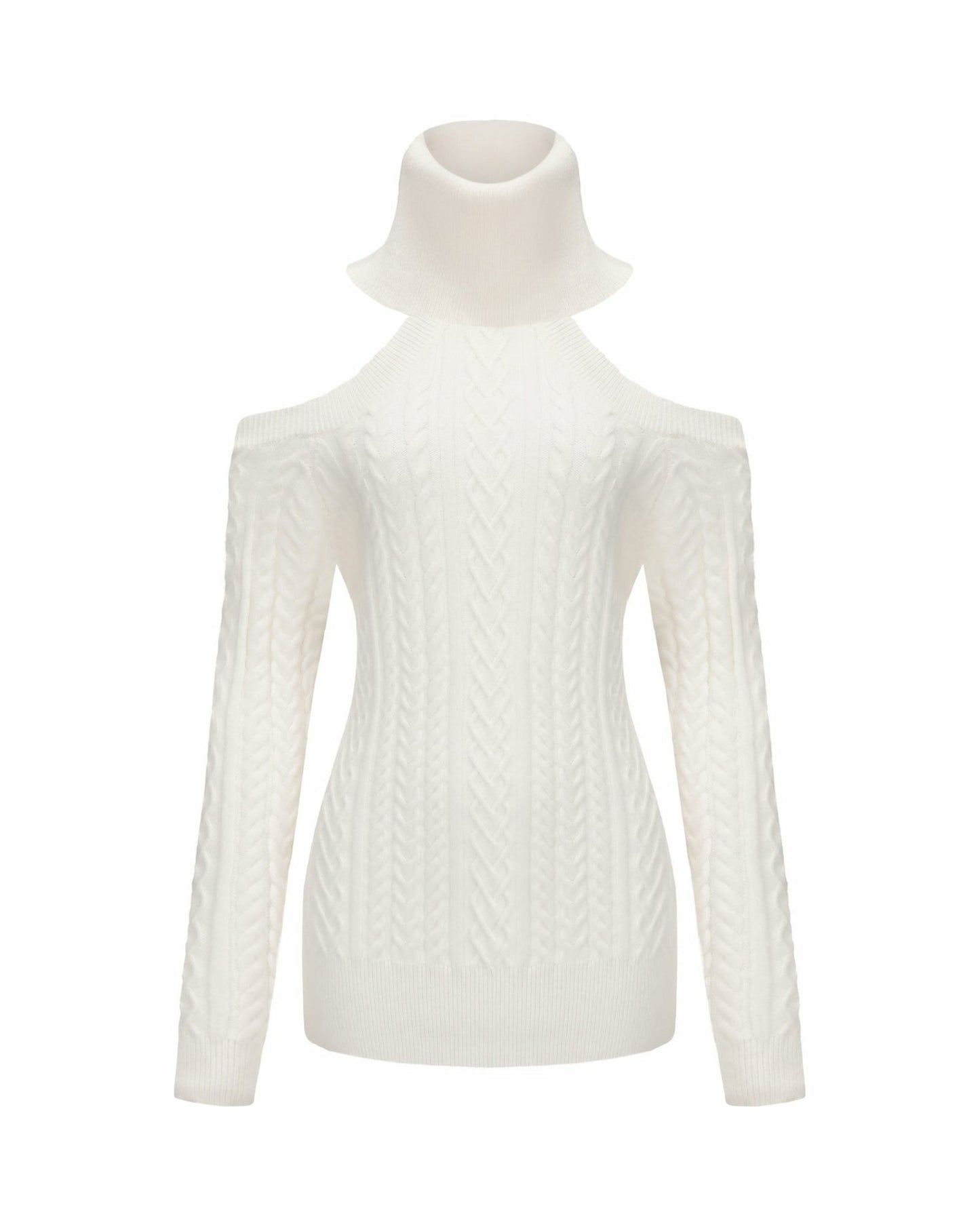 Nana Jacqueline Margo Knit Dress: White Mini Dress for Date Night White