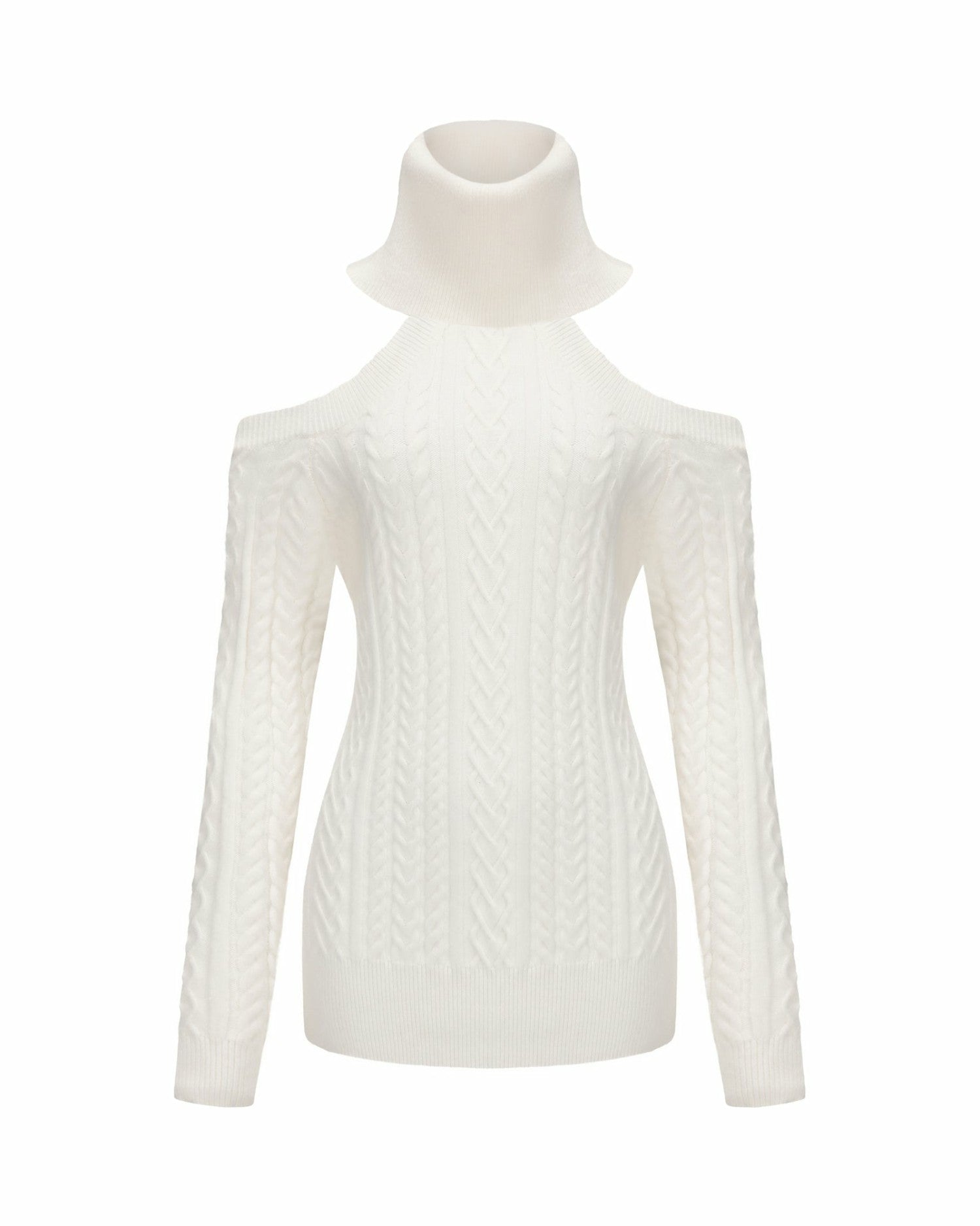 Nana Jacqueline Margo Knit Dress: White Mini Dress for Date Night White