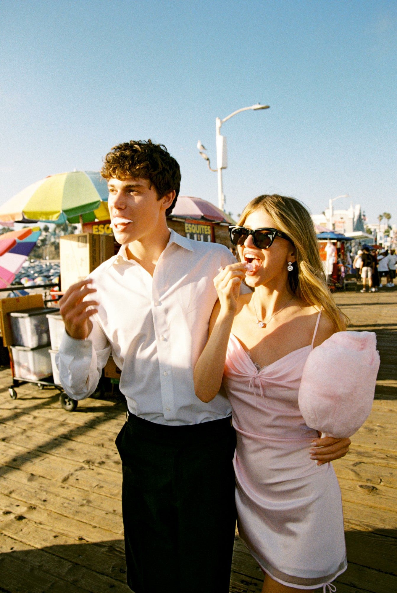 Nana Jacqueline Amara Dress: Pink Mini Dress for Date Night Pink