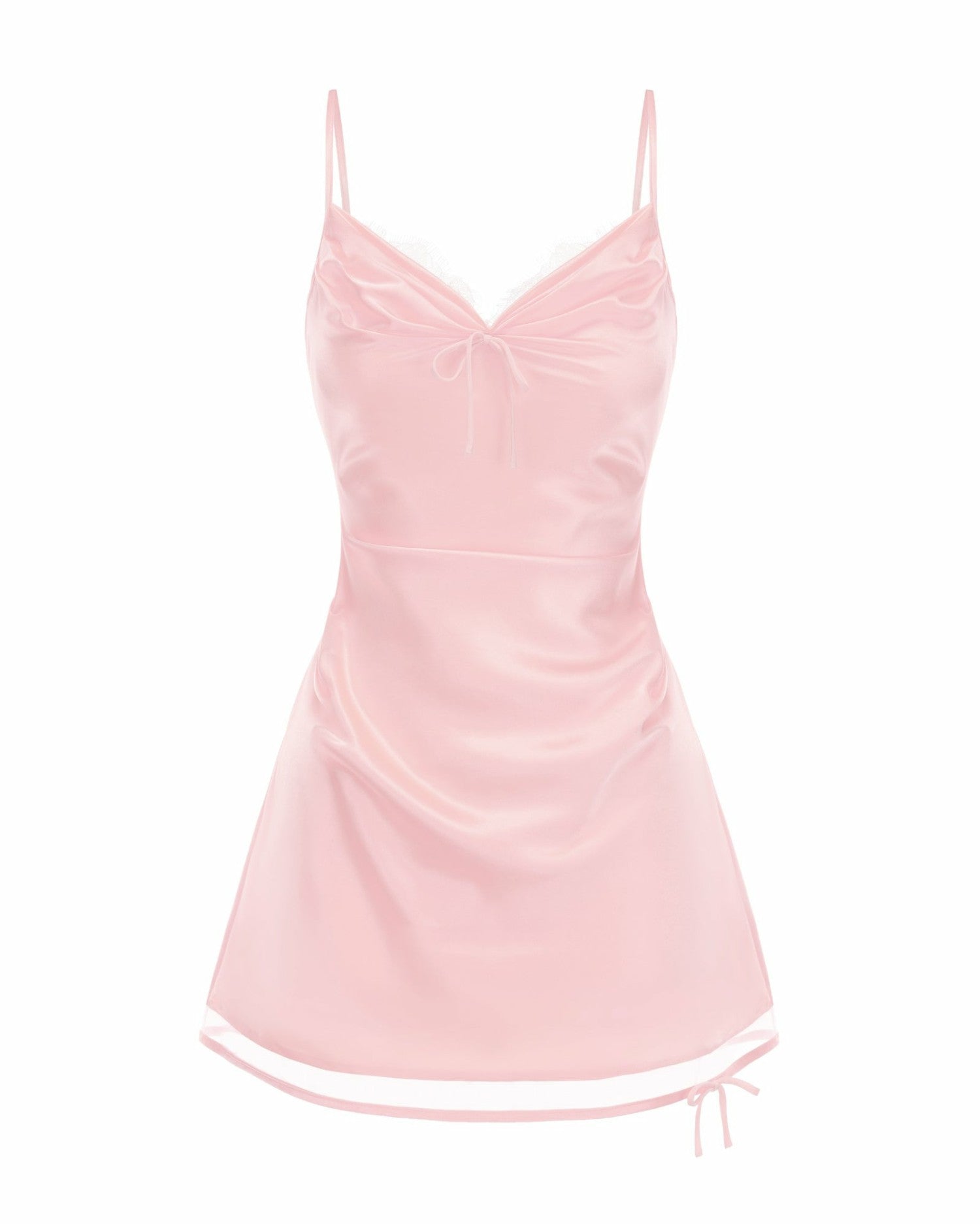 Nana Jacqueline Amara Dress: Pink Mini Dress for Date Night Pink