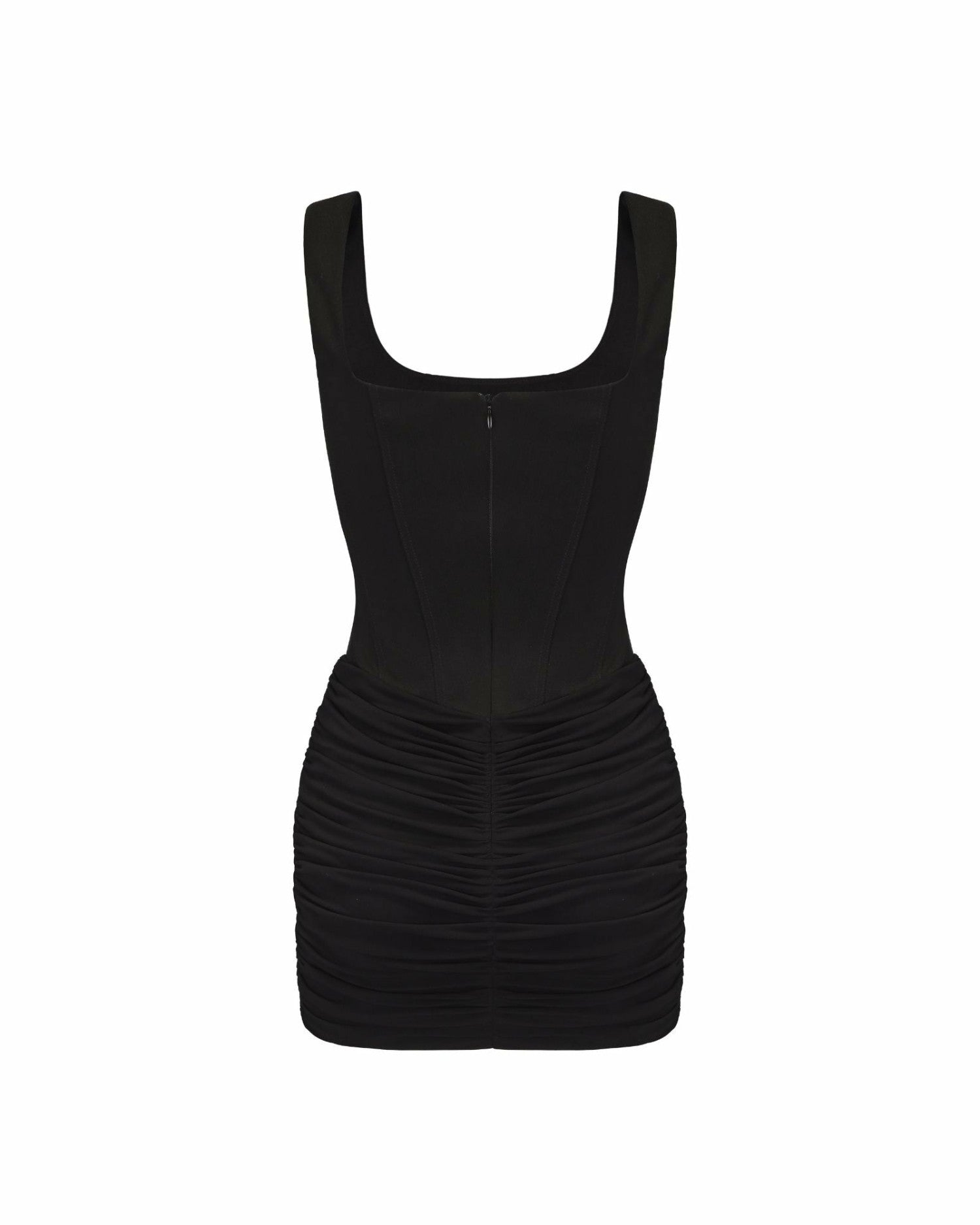 Nana Jacqueline Mirella Dress: Black Mini Dress for Cocktail Party Black