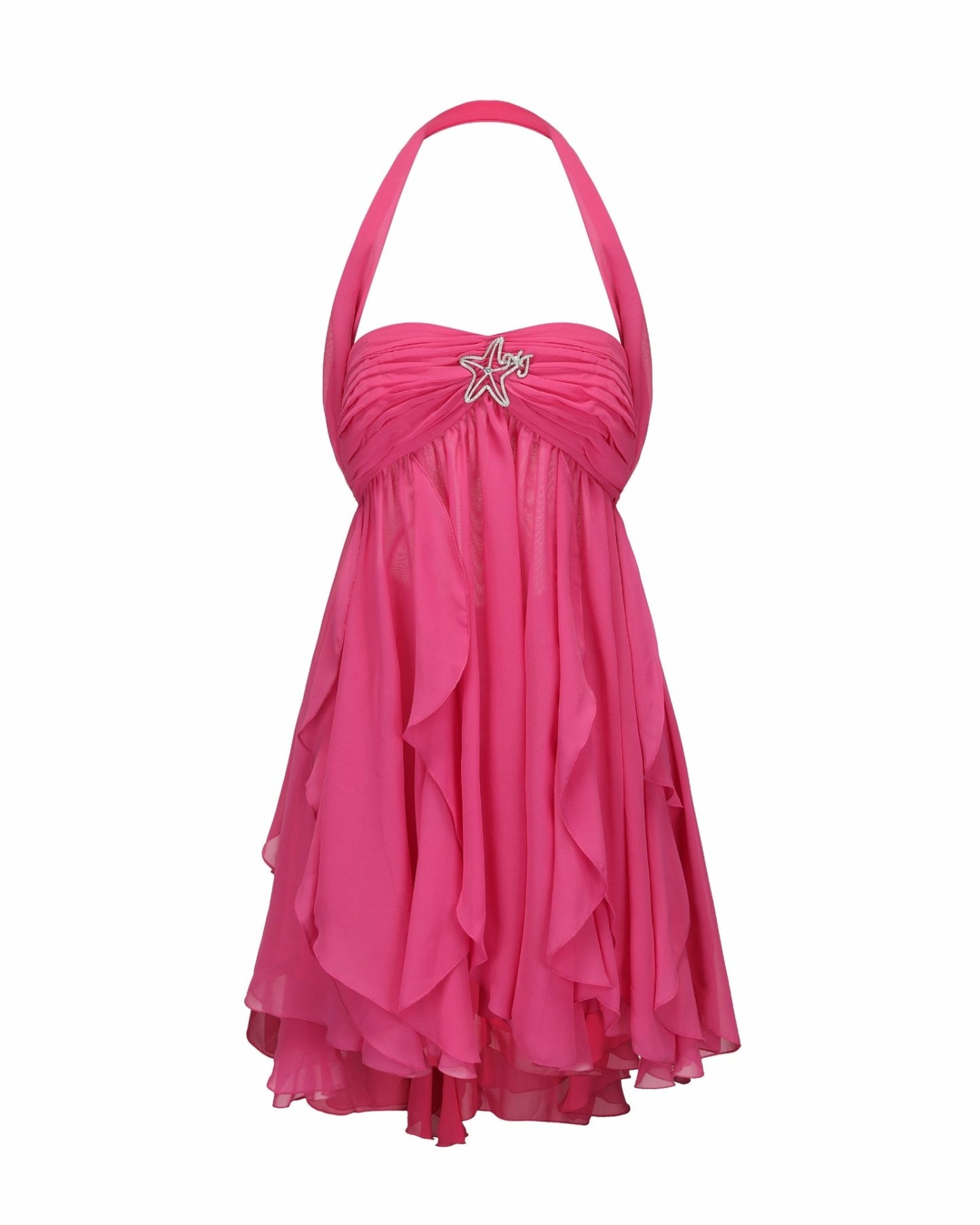Nana Jacqueline Arabella Dress: Pink Mini Dress for Bachelorette Party Pink