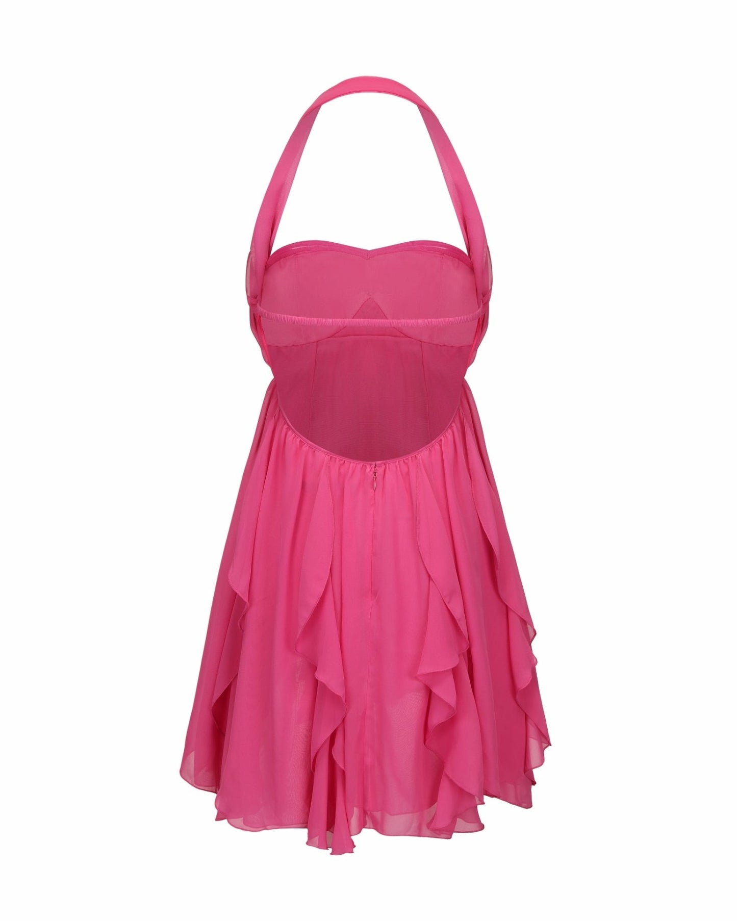 Nana Jacqueline Arabella Dress: Pink Mini Dress for Bachelorette Party Pink
