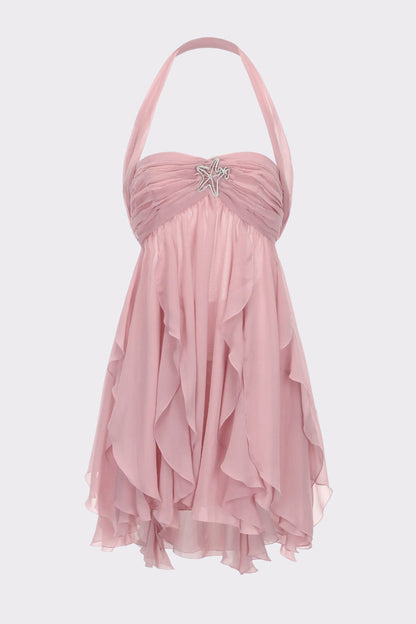 Nana Jacqueline Arabella Dress: Purple Mini Dress for Birthday Celebration Purple