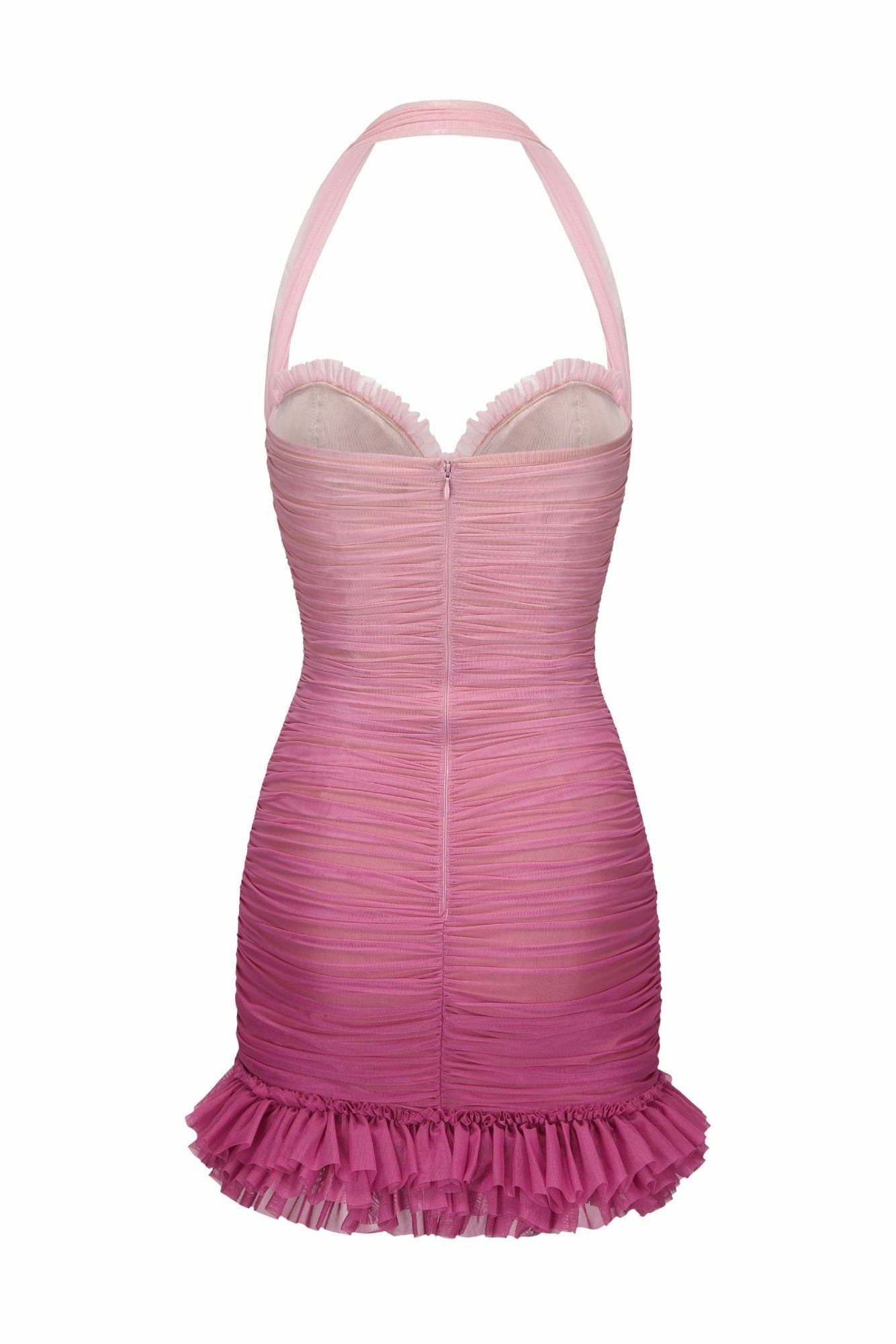 Nana Jacqueline Elysia Dress: Pink Mini Dress for Birthday Celebration Pink