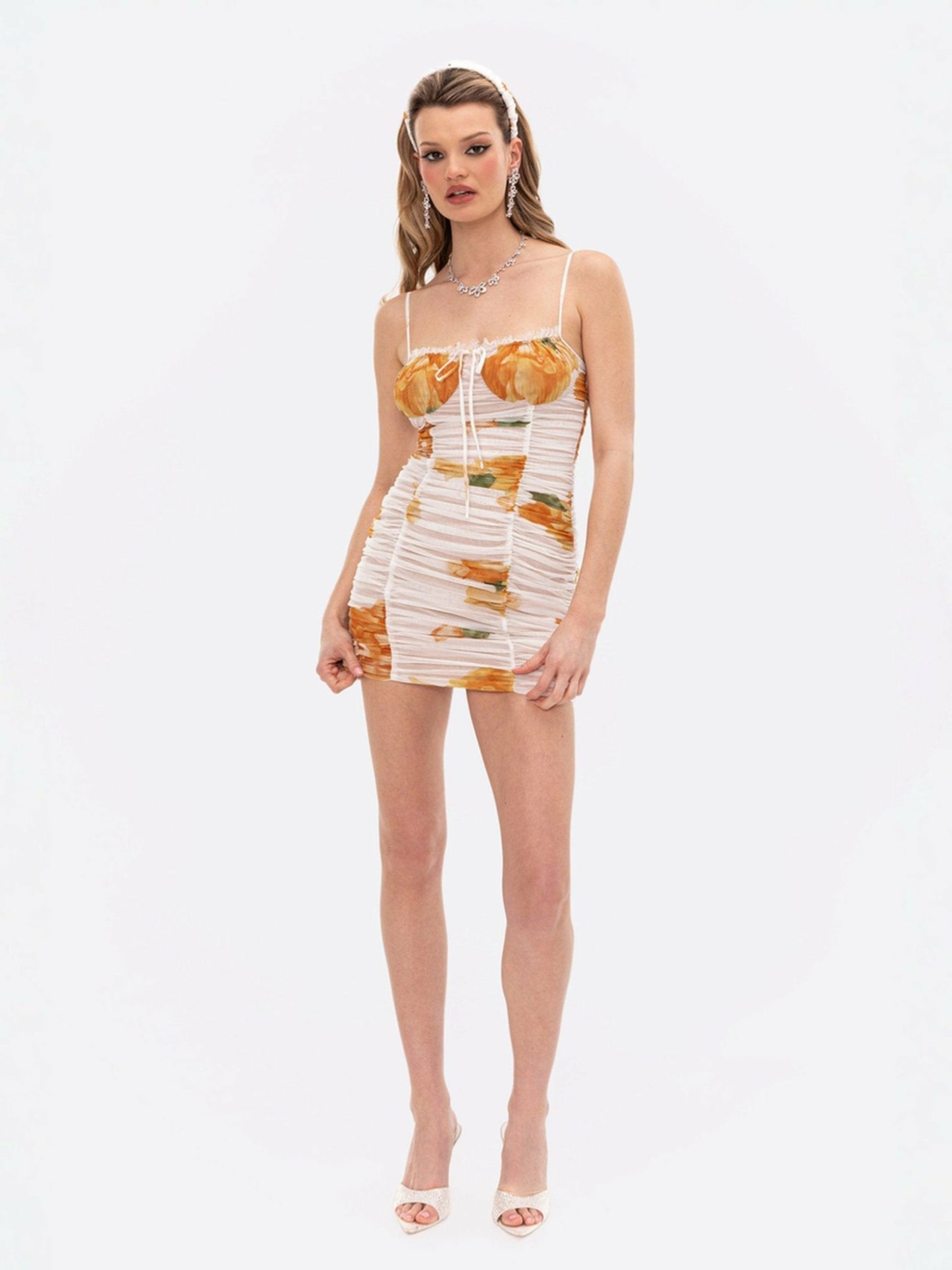 Nana Jacqueline Amani Dress: Floral Mini Dress for Birthday Celebration Floral