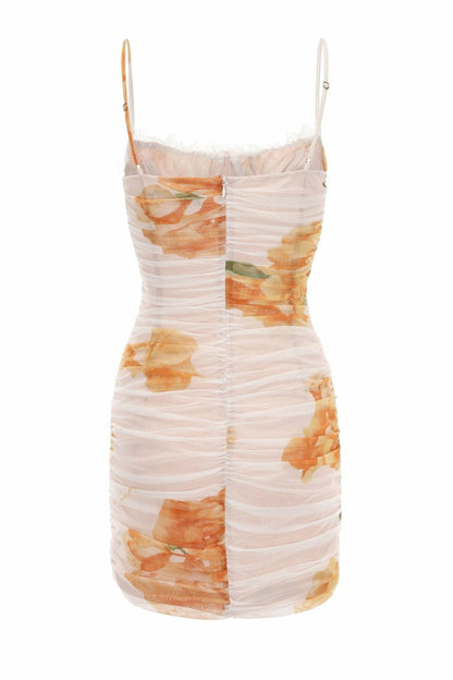 Nana Jacqueline Amani Dress: Floral Mini Dress for Birthday Celebration Floral