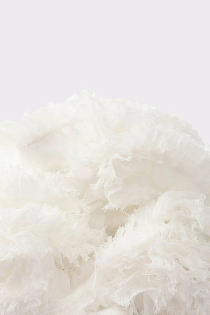 Nana Jacqueline Flora Dress: White Mini Dress for Bridal Shower White