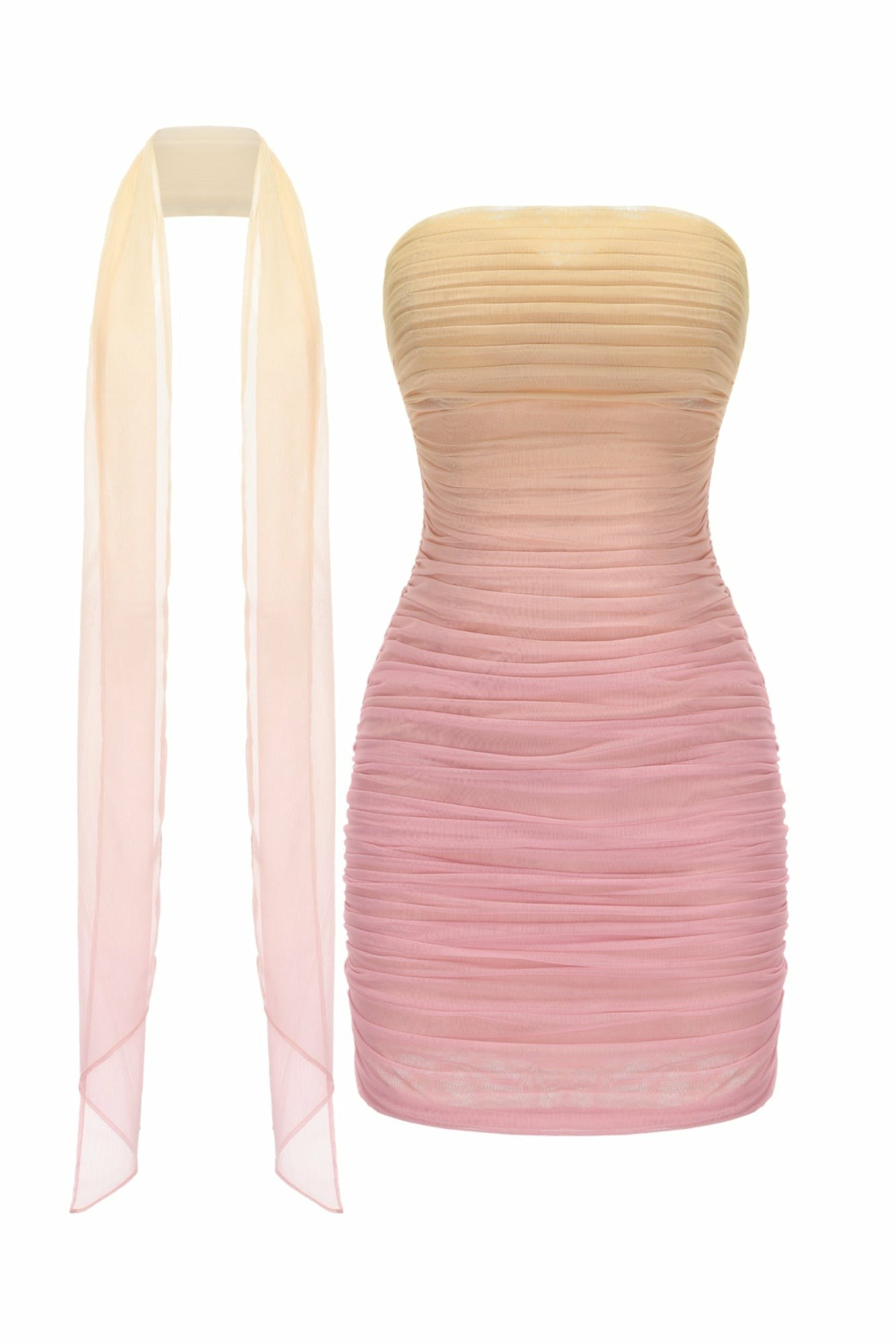 Nana Jacqueline Ophelia Dress: Yellow Mini Dress for Birthday Celebration Yellow