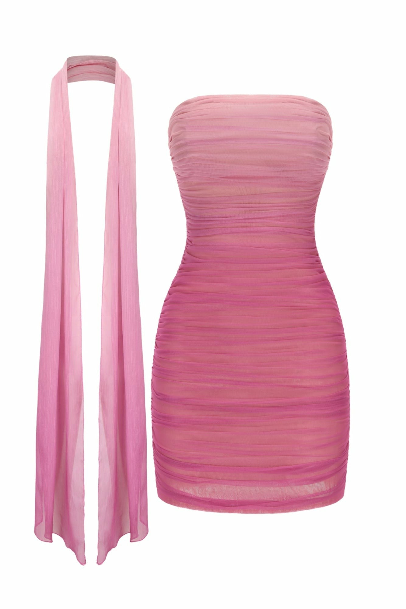 Nana Jacqueline Ophelia Dress: Pink Mini Dress for Birthday Celebration Pink