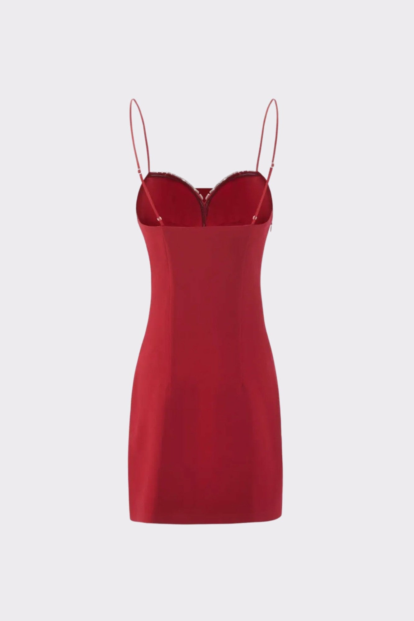 Nana Jacqueline Elsie Dress: Red Mini Dress for Birthday Celebration Red