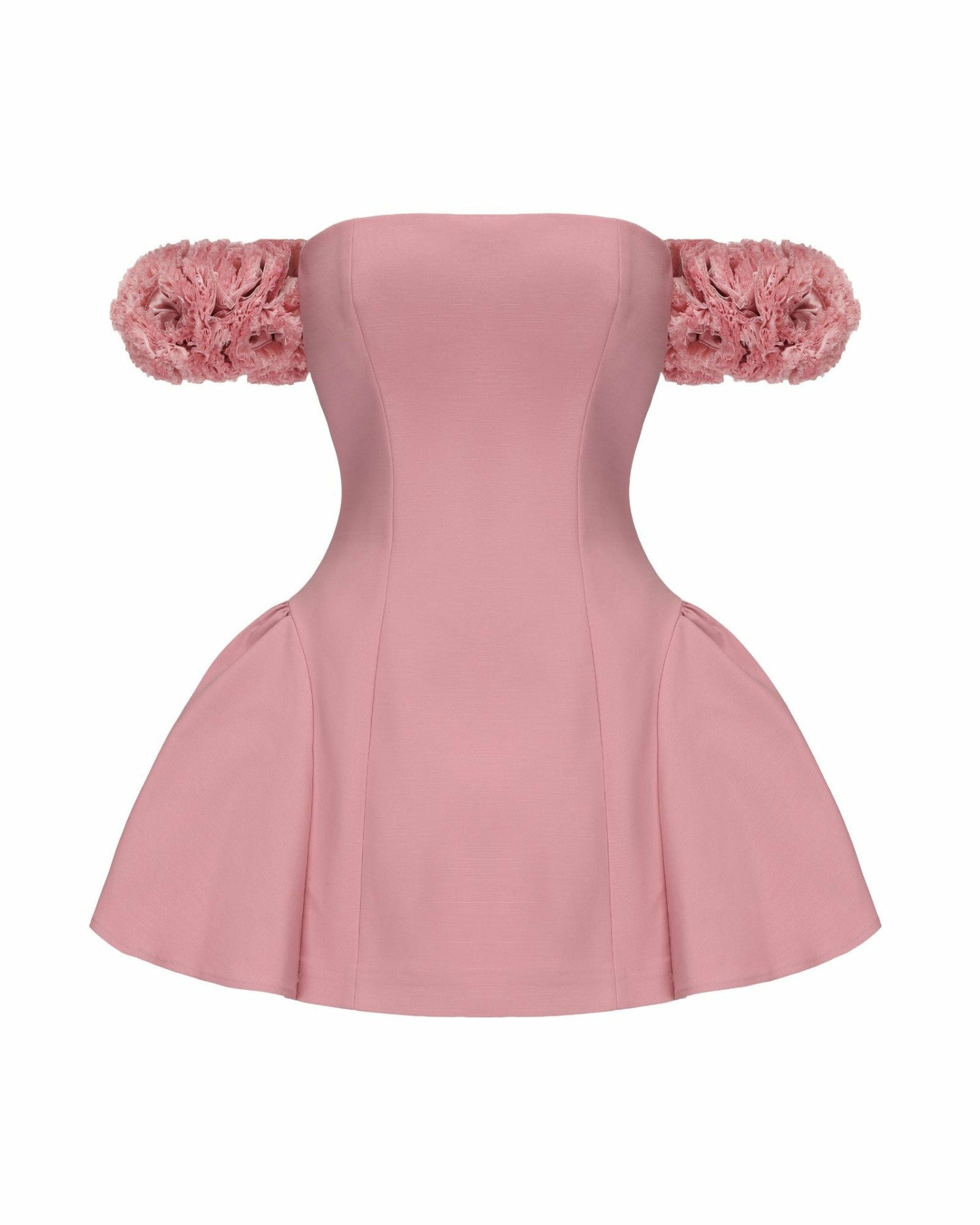 Nana Jacqueline Flora Dress: Pink Mini Dress for Birthday Celebration Pink