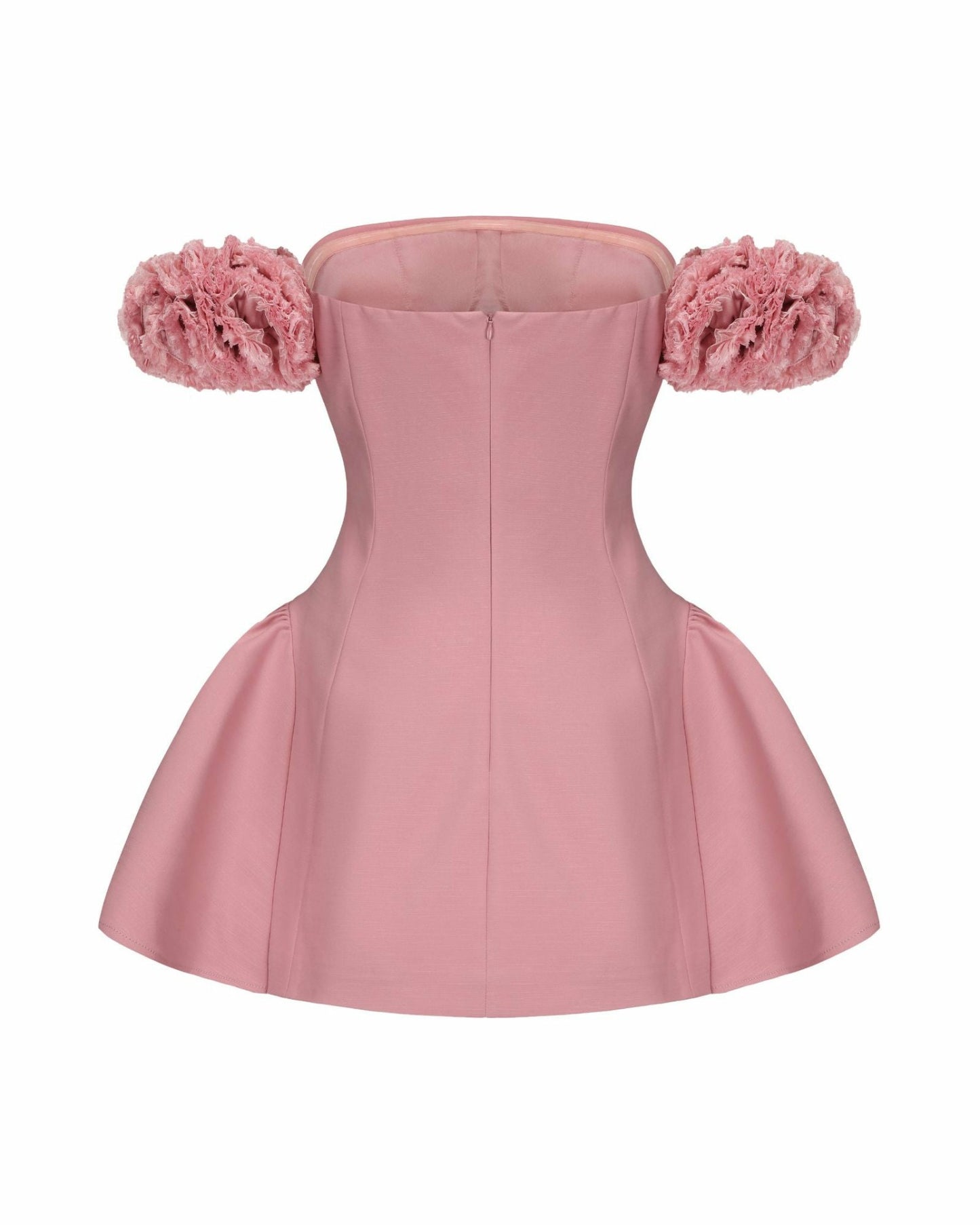 Nana Jacqueline Flora Dress: Pink Mini Dress for Birthday Celebration Pink
