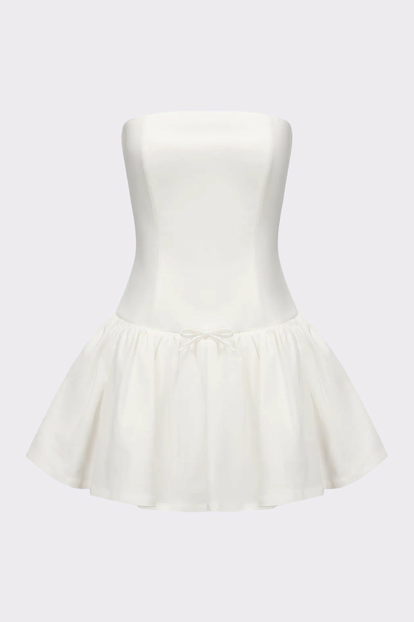 Nana Jacqueline Josie Dress: White Mini Dress for Bridal Shower White