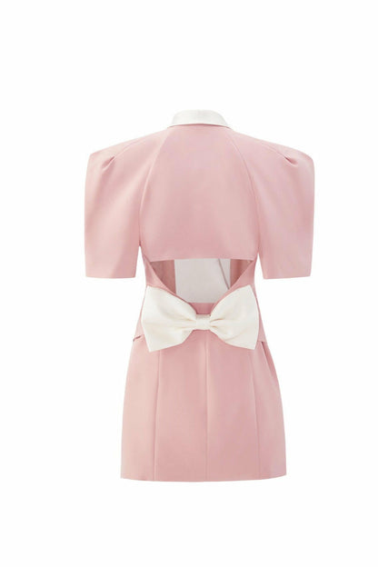 Nana Jacqueline Alia Dress: Pink Mini Dress for Birthday Celebration Pink