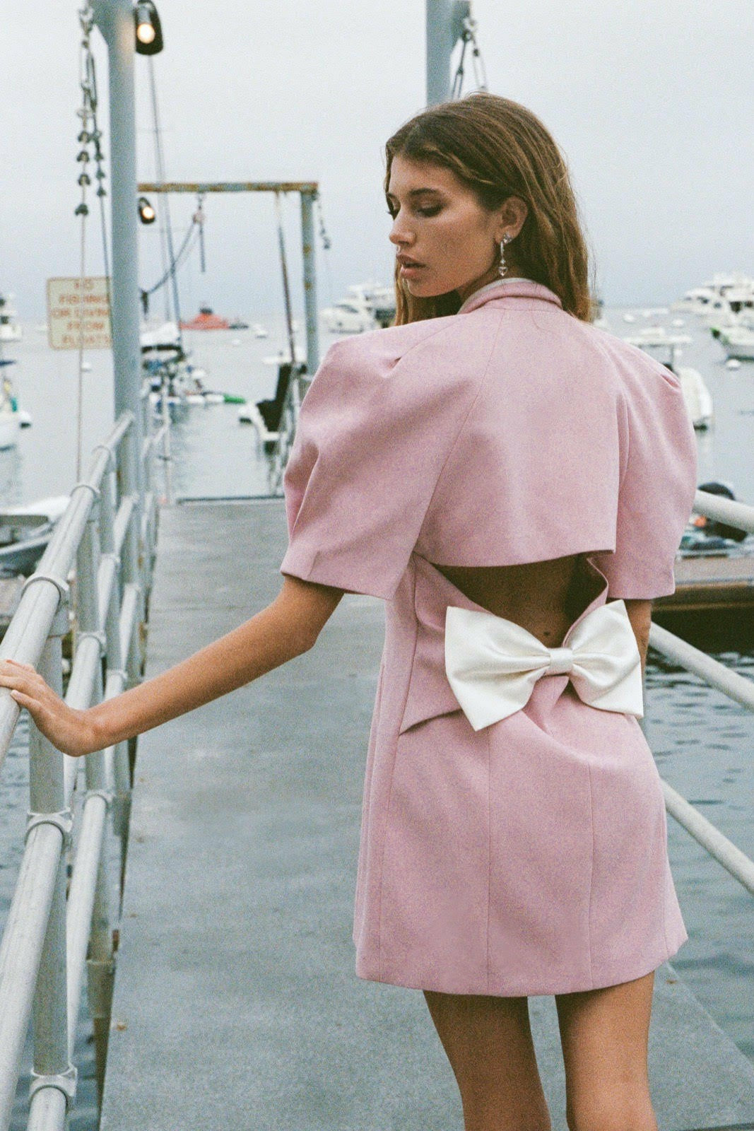 Nana Jacqueline Alia Dress: Pink Mini Dress for Birthday Celebration Pink