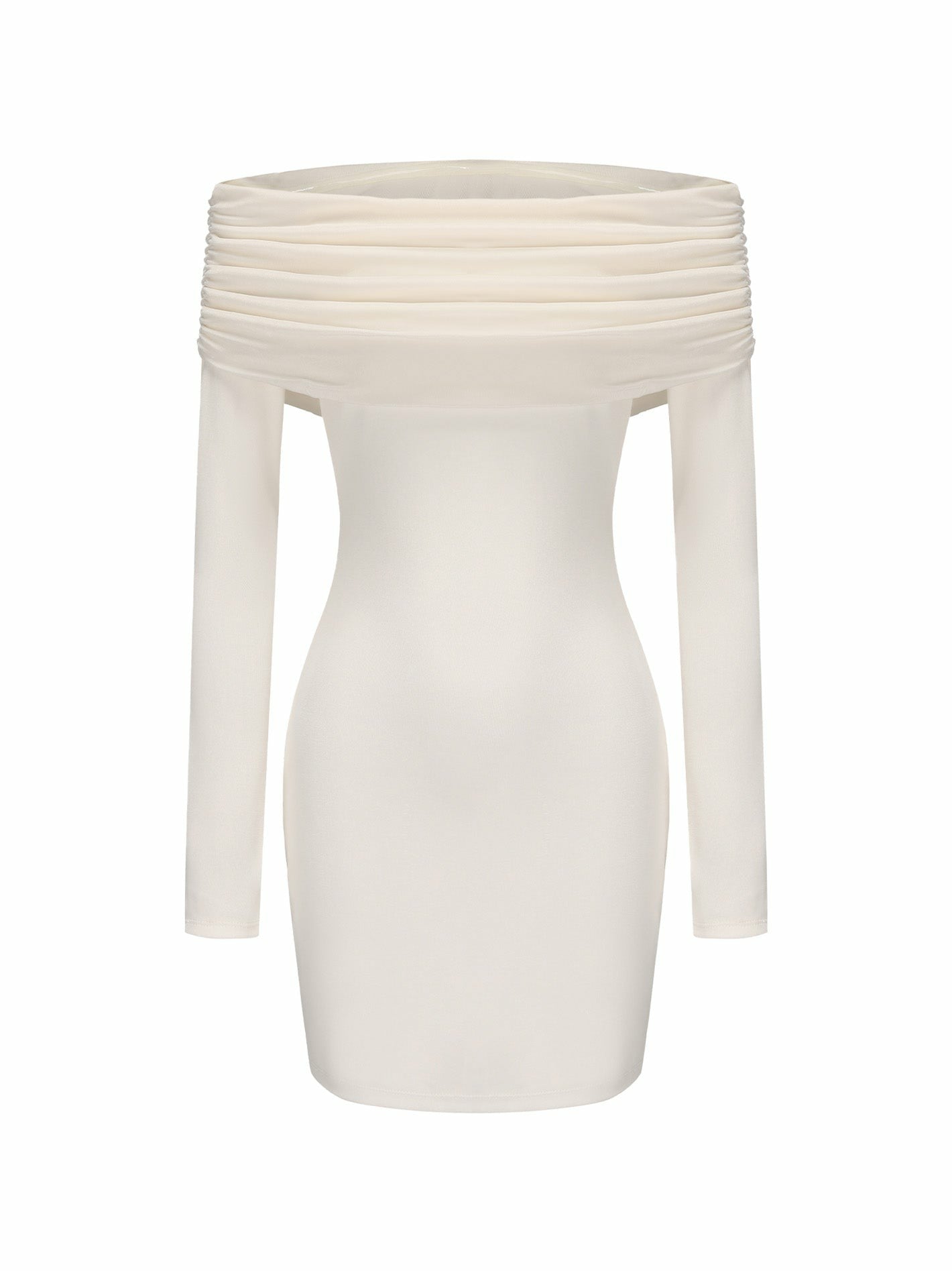 Nana Jacqueline Chantel Dress: White Mini Dress for Bridal Shower White