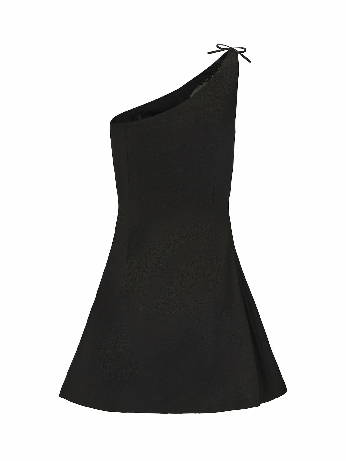 Nana Jacqueline Liza Dress: Black Mini Dress for Cocktail Party Black