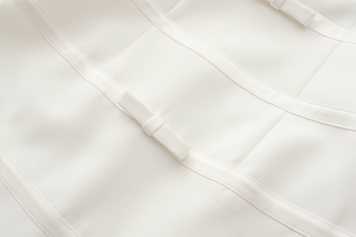 Nana Jacqueline Lucie Bow Dress: White Mini Dress for Bridal Shower White
