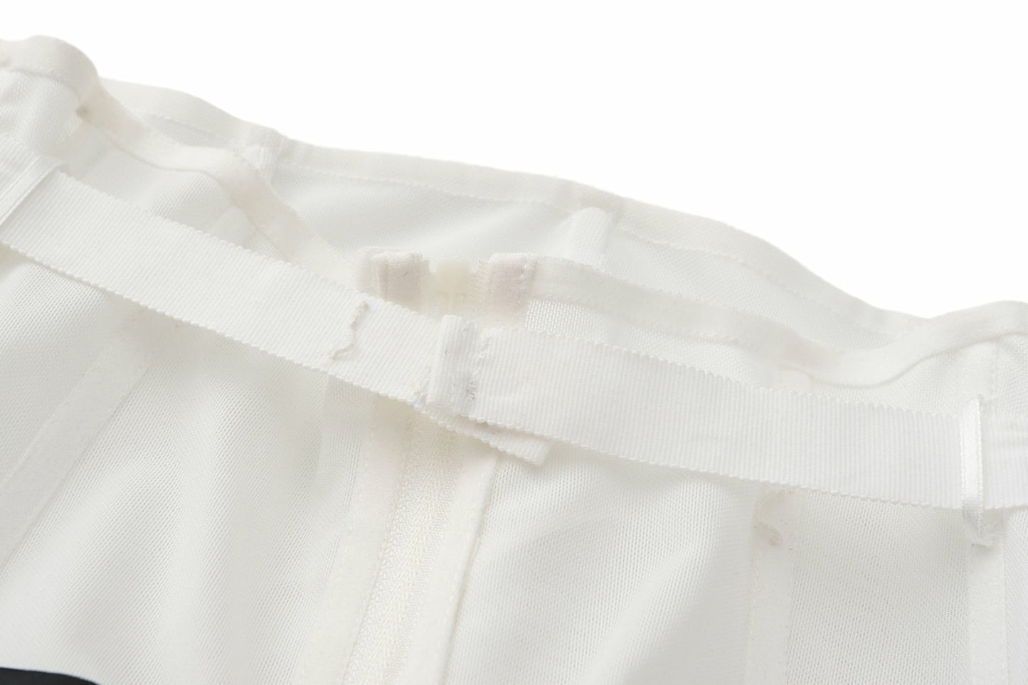 Nana Jacqueline Lucie Bow Dress: White Mini Dress for Bridal Shower White