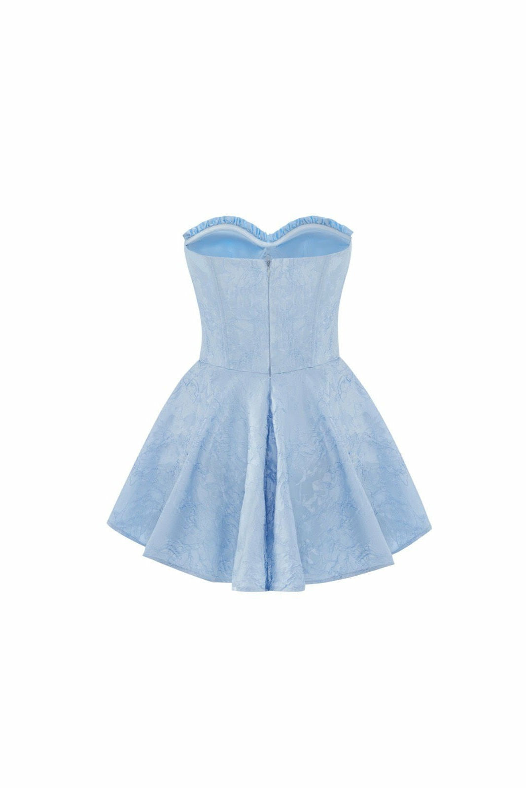 Nana Jacqueline Airina Dress: Blue Mini Dress for Graduation Blue
