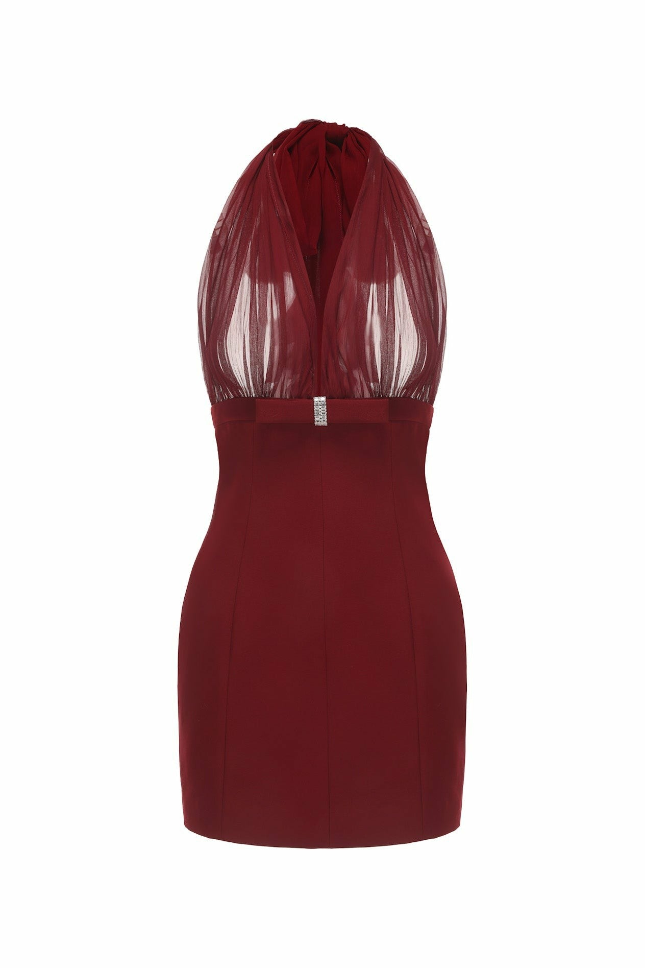 Nana Jacqueline Melinda Dress: Red Mini Dress for Cocktail Party Red