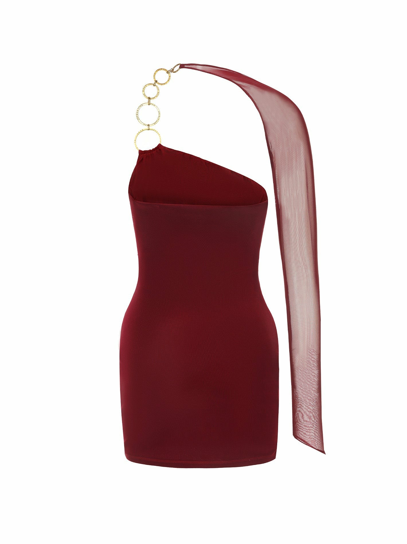 Nana Jacqueline Claudia Dress: Red Mini Dress for Date Night Red
