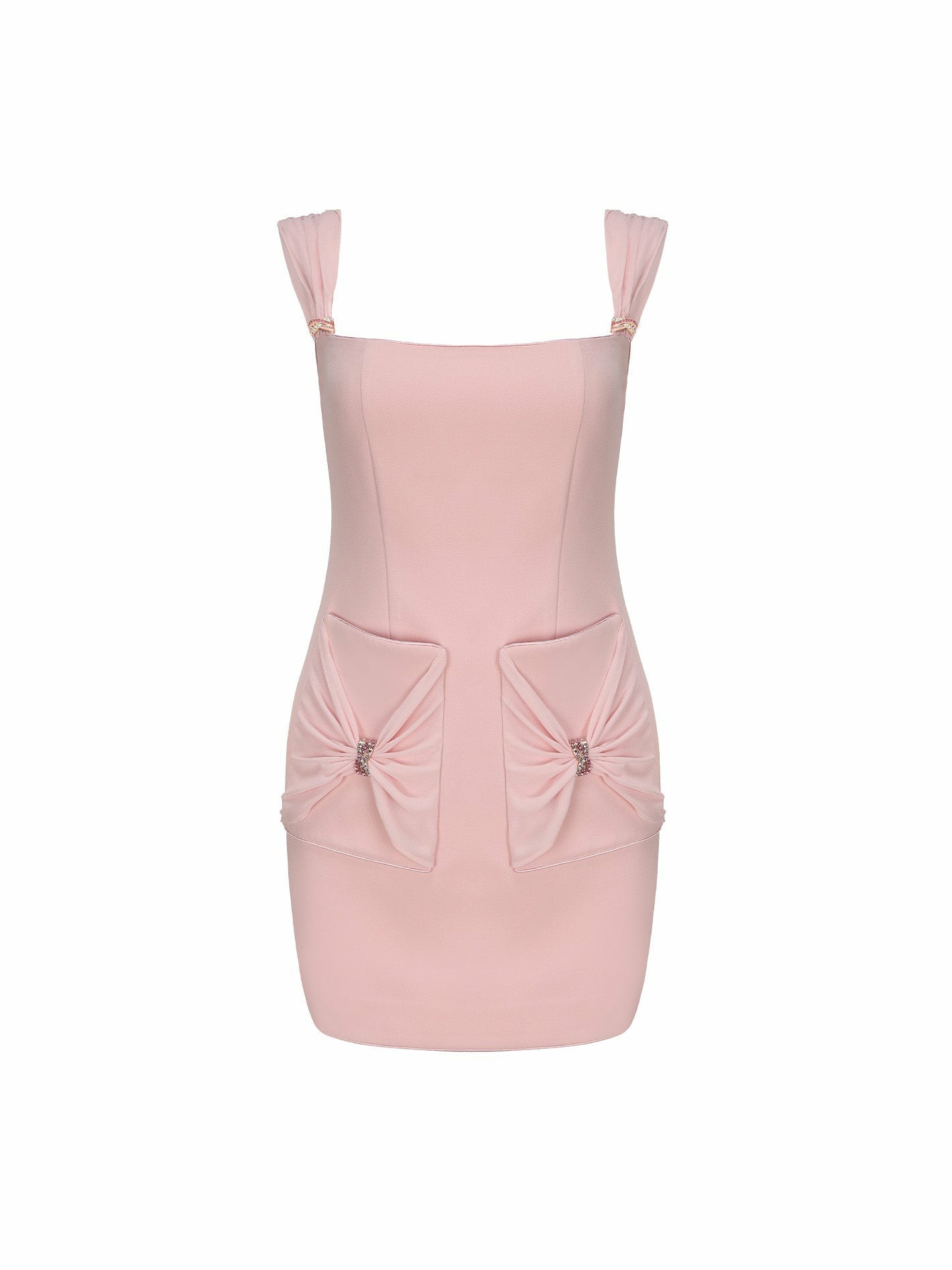 Nana Jacqueline Dionne Dress: Pink Mini Dress for Birthday Celebration Pink